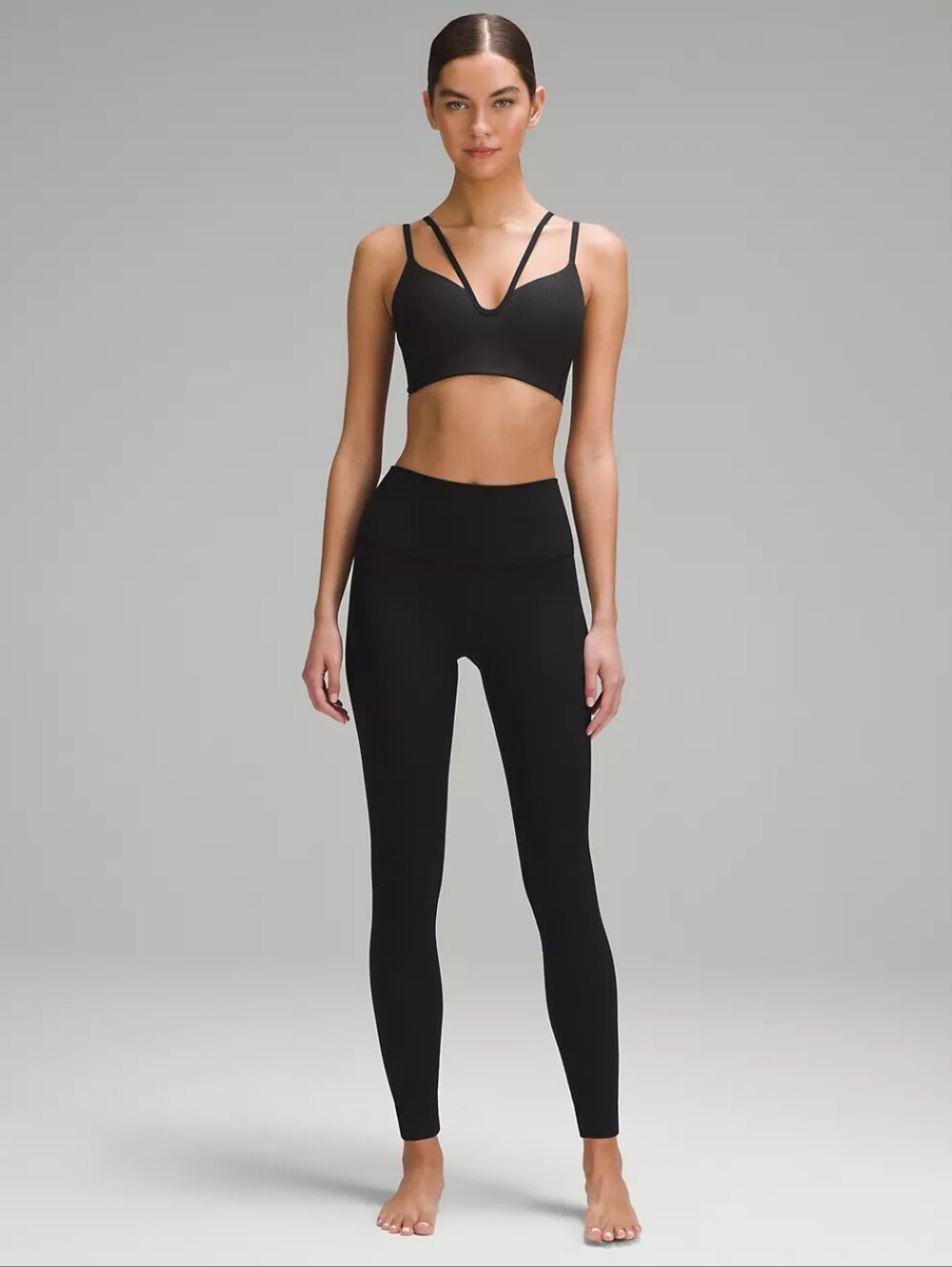 Lululemon Black Basic Leggings Sz 6